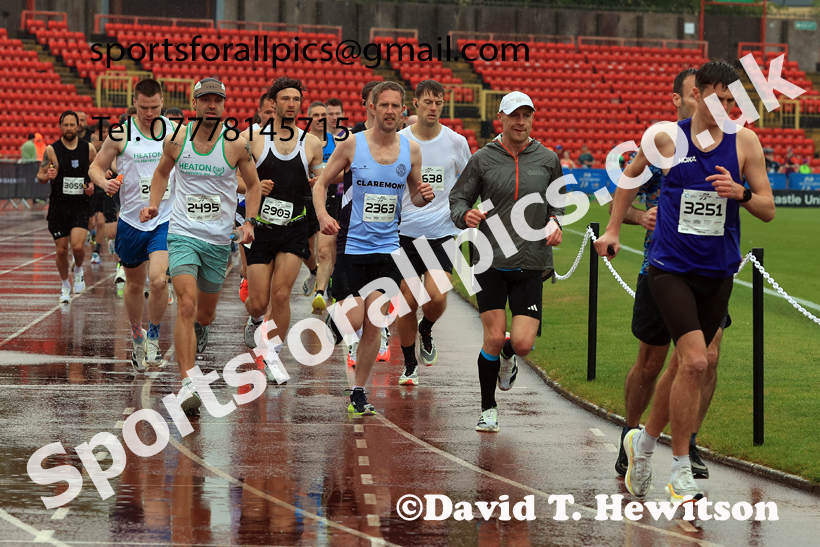 Gateshead Marathon, 2026 Gateshead Marathon Half Marathon and 10k Road Race. Photo: David T. Hewitson/Sports for All Pics